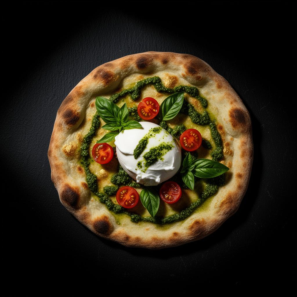 Pinsa Burrata Pesto